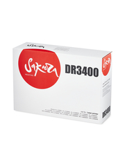 Фотобарабан Sakura DR3400 для Brother MFC-L5700DN/MFC-L5750DW/MFC-L6800DW/MFC-L6800DWT/MFC-L6900DW/HL-L6300DW/HL-L6300DWT/HL-L6400DW/HL-L6400DWT/DCP-L5500DN/DCP-L6600DW/HL-L5000D/HL-L5100DN/HL-L5100DNT/HL-L5200DW/HL-L5200DWT/HL-L6250DN, черный, 50000