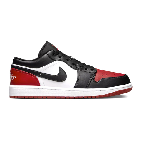 Кроссовки Jordan 1 Low Bred Toe 2.0