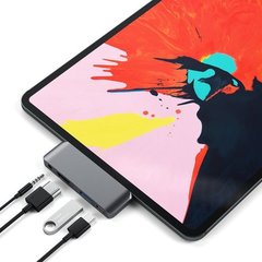 USB-хаб  Satechi USB-C Mobile Pro Hub для iPad Pro 2018 серый космос