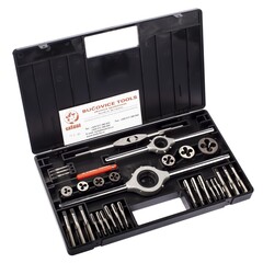 Набор метчиков и плашек M3 -M12 115CrV3 34пр Bucovice(CzTool) 310120