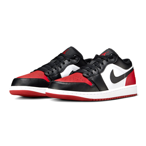 Кроссовки Jordan 1 Low Bred Toe 2.0