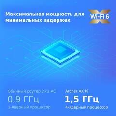 TP-Link Archer AX10 AX1500 WiFi 6 роутер