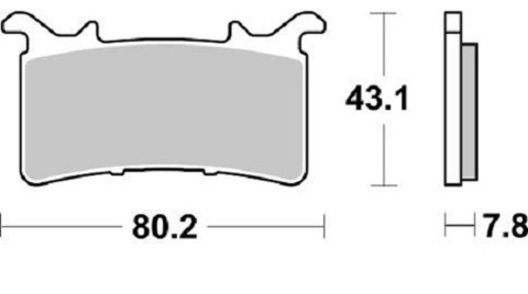 107A48624 M568Z03 Тормозные колодки Brembo Racing (FDB2324, FD0571)