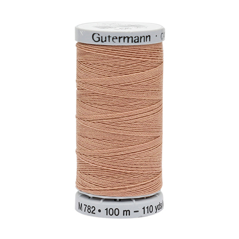 Нить Extra Strong M782 40/100 м суперкрепкая, Gutermann, 991 розово-бежевая пудра