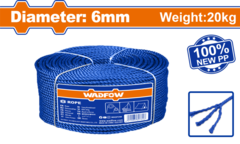 Веревка 6 мм 1300 м WADFOW WRZ2306