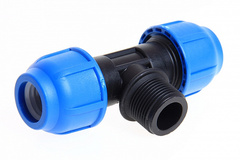 Тройник ПНД ПЭ НР 20х1/2х20 (20/280)