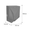 Fixsen FX-31026C Fixsen HOTEL FX-31026C Cушилка для рук, 1000W, LED индикатор, черный