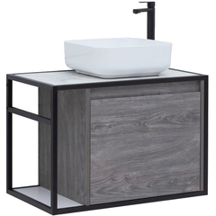 Aquanet 261653 Тумба Nova Lite LOFT 75 R цв. дуб рошелье (261653) фото