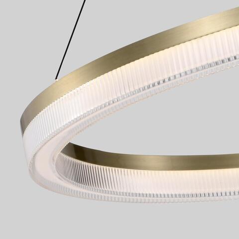 Подвесная светодиодная люстра Favourite Cirkler 4400-8P