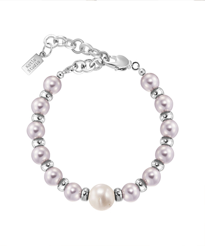 Браслет It's a match Silver-Pink