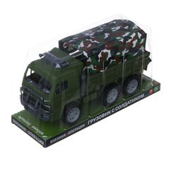 Грузовик с солдатиком 