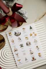 Набор наклеек №7 (100 шт, 34 мм)