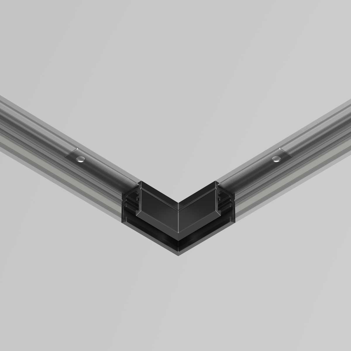 Коннектор угловой Maytoni Technical Accessories for tracks Levity TRA184CL-11B