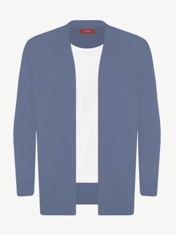 Кардиган с планкой из кашемира