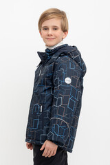 куртка  для мальчика  ВК 36089/н/3 ГР (122-146)