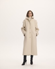 Пальто тренч over