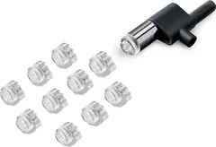 Набор насадок для приготовления мелкоячеистой пены Jura 10шт. (72228)
