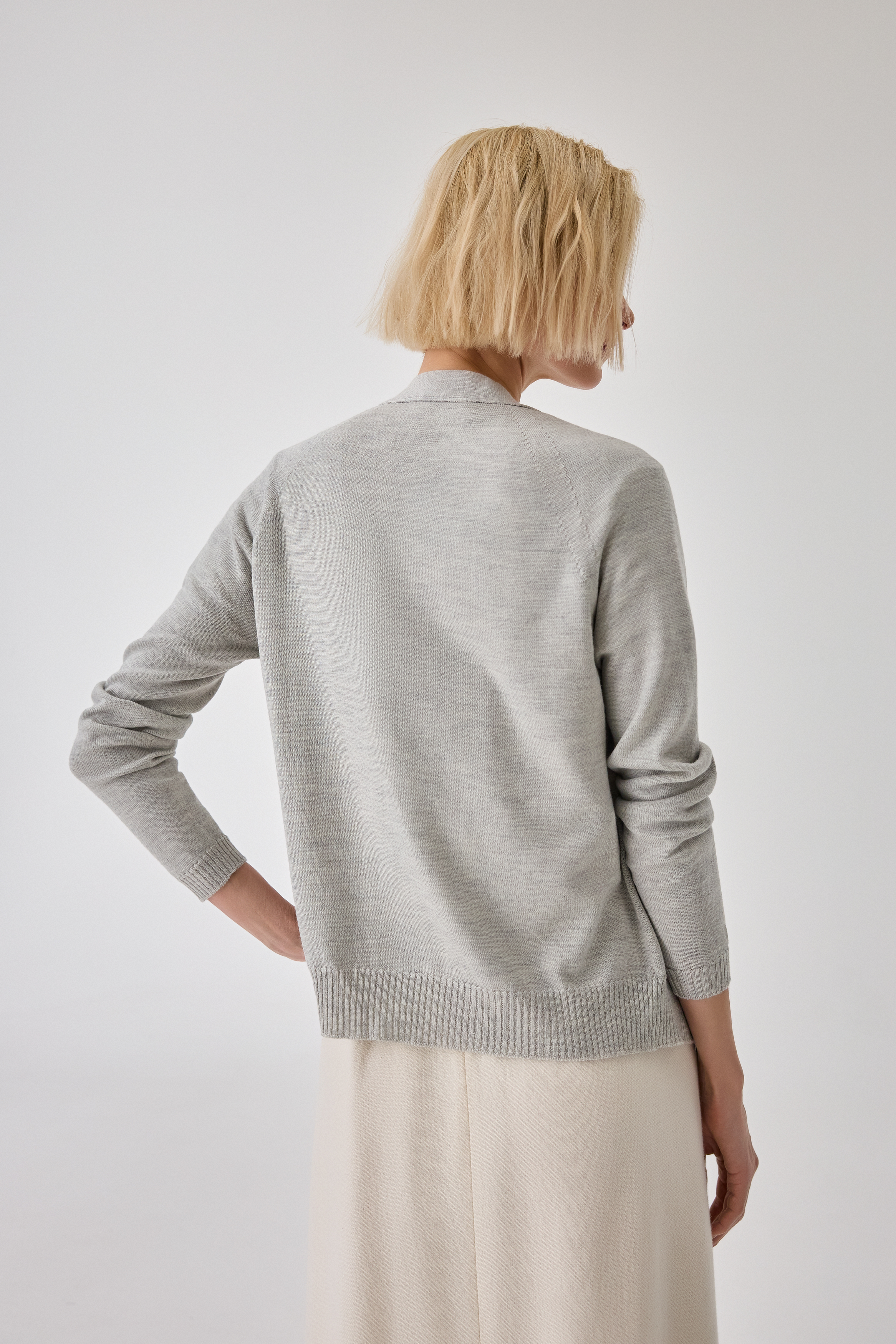 Кардиган №1 Седина