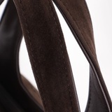 Сумка Саломея 507 эко-замша кофе