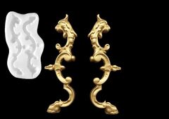 Силиконовый молд № 2082 Декоративные элементы