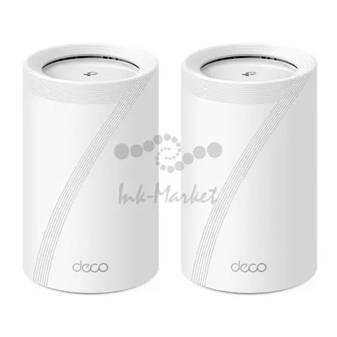 Бесшовный Mesh роутер TP-Link Deco BE65 BE9300 100/1000/2500BASE-T белый (упаковка 2 шт)