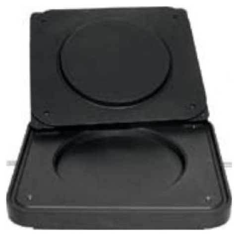 Форма для тарталетницы Kocateq DHTartmatic Plate 30 (круглые, верхний ? 250 мм, нижний ? 232 мм, 1 шт.)