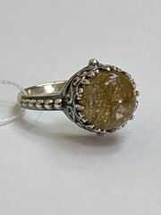 Искра (кольцо из серебра)