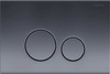 Aquatek KDI-0000039 KDI-0000039 (023C) Панель смыва нержавеющая сталь, цвет оружейная сталь (клавиши круглые)