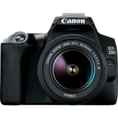 Зеркальный фотоаппарат Canon EOS 250D Kit EF-S 18-55mm f/3.5-5.6 DC III. Черный