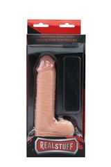 Телесный вибратор-реалистик на присоске REALSTUFF 6.5INCH DONG - 17 см. - 