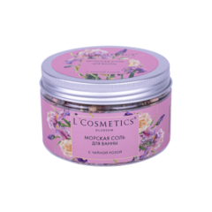 Соль морская для ванны чайная роза L’COSMETICS Blossom Spring Spirit 300 г