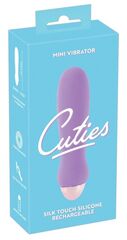 Сиреневый мини-вибратор Cuties Mini - 12,5 см. - 
