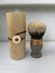 Помазок Saponificio Varesino искусственный рог, Маньчжурский барсук