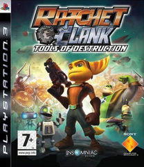 Ratchet & Clank: Tools of Destruction (диск для PS3, полностью на английском языке)