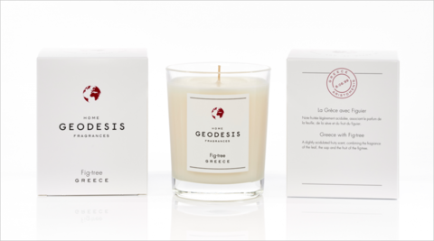 Свеча ароматическая 180г Geodesis Fig-Tree