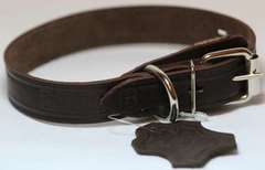 ZooMaster ошейник №20 кожа размер 35 см