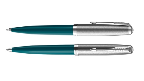 Ручка шариковая Parker 51 Core, Teal Blue CT (2123510)