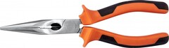 Ombra 420108 Длинногубцы прямые с двухкомпонентными рукоятками, 200 мм 55111