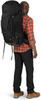 Картинка рюкзак туристический Osprey Kestrel 68 Black - 3