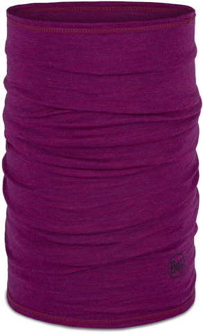 Картинка шарф-труба Buff Wool lightweight Solid Magenta - 1