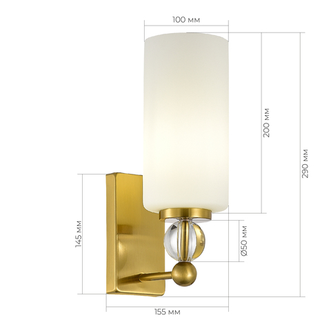 Светильник настенный ST Luce Aurora SL2003.301.01