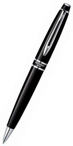 Ручка шариковая Waterman Expert Black Laque CT (S0818640)