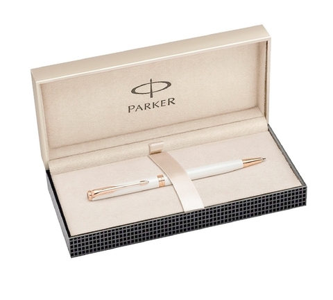 Ручка шариковая Parker Sonnet Premium Slim, K440 Pearl PGT (S0947400)