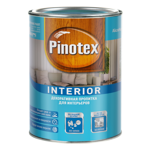Pinotex Interior/Пинотекс Интериор Декоративное интерьерное средство