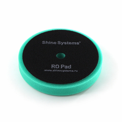 Shine Systems RO Foam Pad Green - полировальный круг твердый зеленый, 130 мм