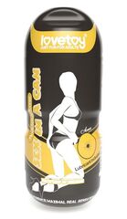 Мастурбатор-анус с вибрацией Sex In A Can Anus Stamina Tunnel - 
