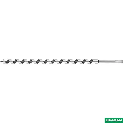 URAGAN 16 x 450/360 мм, шестигранный хвостовик, сверло левиса по дереву (29465-450-16)