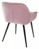 фото 6 Стул BREEZE G108-15 пепел розы, велюр/ черный каркас М-City на profcook.ru