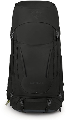 Картинка рюкзак туристический Osprey Kestrel 68 Black - 6