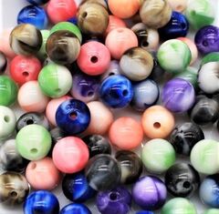 Бусины пришивные, Ø 10 мм, 50 гр